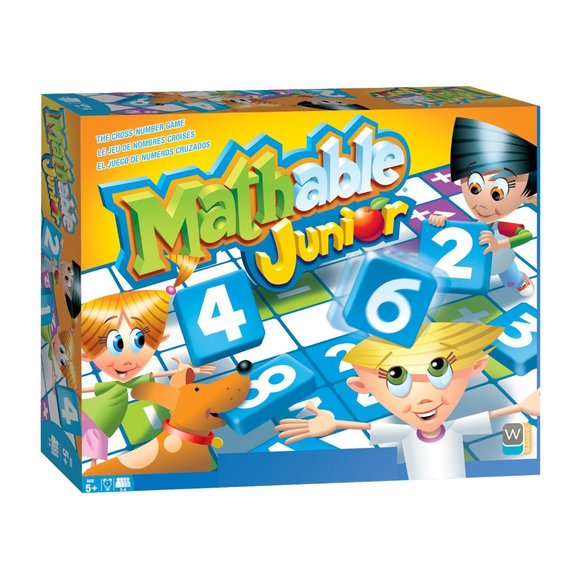 Mathable Junior Game Elementary Ages 5+ Number Scrabble Educational - Picture 1 of 2